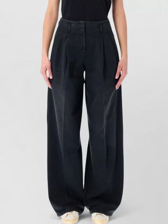 Golden Goose denim wide-leg trousers