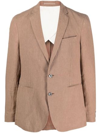 Orlebar Brown Blazer met enkele rij knopen - Beige