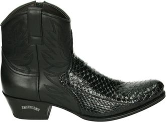 Sendra Schoenen, Heren, Zwart, 43 EU, Leer, 9469 Cowboylaars