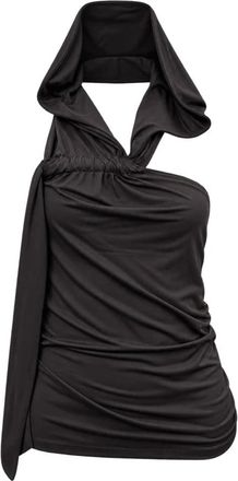 Aniye By Draped Scarf Top - Dames - Tops zonder mouwen - Bruin - S - Tops