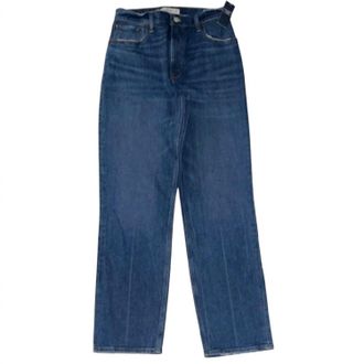 Abercrombie & Fitch Womens 90S Straight Ultra High Rise Jeans In Blue