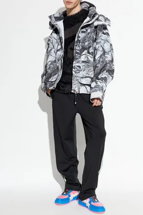 A Bathing Ape Jacket With A Detachable Hood, Mens, White