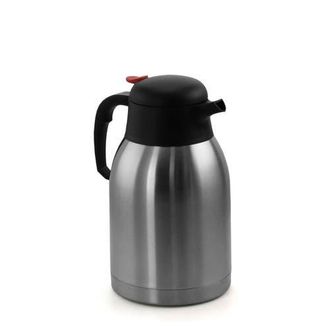 MegaChef 2.11 Quart Stainless Steel Thermal Beverage Carafe for Coffee and Tea in Silver at Nordstrom