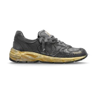 Golden Goose Sneakers, male, Black, Size: 10 US Running Dad New Sneakers