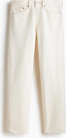 H&M Original Straight Jeans - White