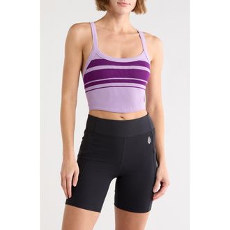 Free People FP Movement All Clear Stripe Camisole in Purple at Nordstrom Rack, Size X-Small/small