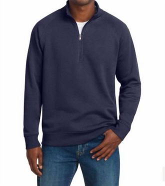 Sport-Tek Drive Fleece 1/4-Zip Pullover In True Navy