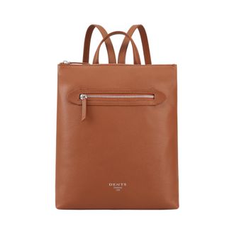 Dents Womens Tavros Leather Backpack - Brown - One Size