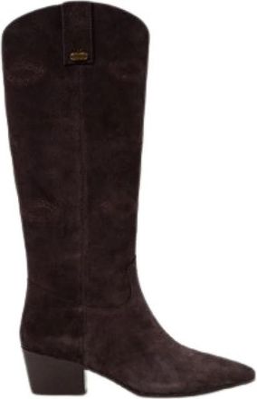 Twinset High Boots - Dames - Hoge Laarzen - Bruin - 37 EU - Schoenen