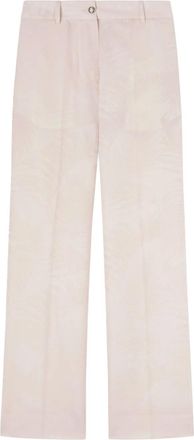 Palm Angels Pantaloni con effetto jacquard - Rosa