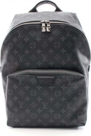 Louis Vuitton Black Monogram Eclipse Pvc Coated Canvas Leather Backpack (Pre-Owned)