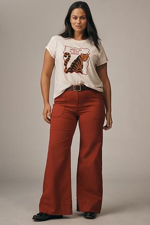 Pilcro The Rylan Relaxed High-Rise Flare Pants by Pilcro