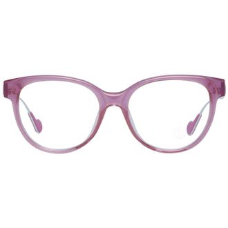 Moncler MO-1047128 Round Plastic Eyeglasses - Pink