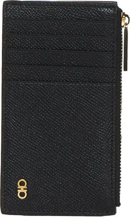Ferragamo Gancini Leather Card Holder