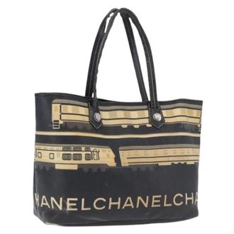 Chanel Bolso Tote Vintage Pre-owned - Pre-owned - Mujer - Negro - ONE SIZE