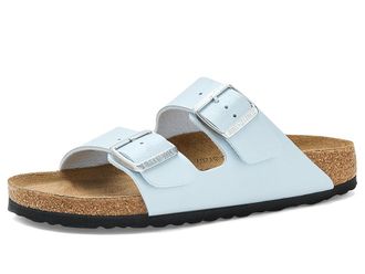 Birkenstock Arizona Birko-Flortm - Graceful Womens Sandals Baby Blue : EU 42 (US Womens 11-11.5) Narrow, Synthetic