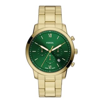 Fossil Accessoires, Heren, Geel, ONE Size, Neutra Horloge Fs 6164