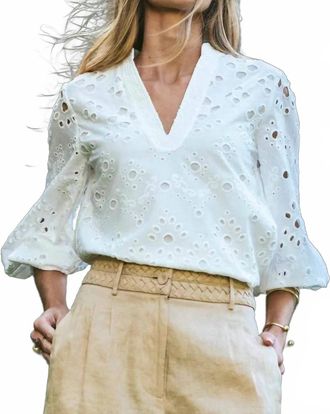 Figue Rylie Top In Chalk