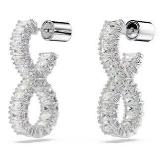 Swarovski Horloges - Dames - Oorbellen - Grijs - ONE Size - Accessoires