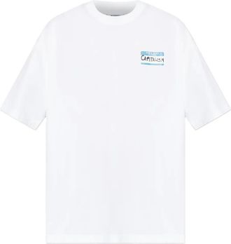 VETEMENTS T-shirt My Name Is - Bianco