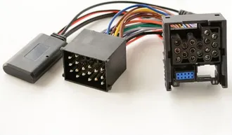 OEM Interfaz De M&uacute;sica Bluetooth - Compatible Con Bmw E46 E39 E38, Conector Redondo De 17 Pines