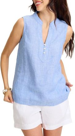 Tommy Bahama Coastalina Linen Vest in French Blue at Nordstrom, Size X-Small