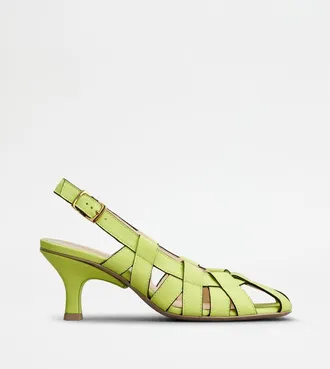 Tod's Slingback Pumps in Leather