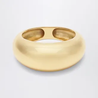 Frankie Shop Bracciale rigido in metallo dorato
