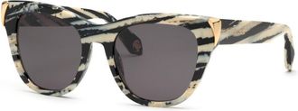 Roberto Cavalli SRC095M 0AHH Mens Sunglasses White Size 54