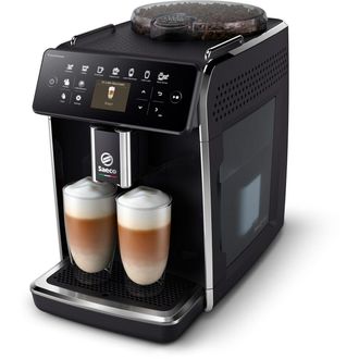 Saeco Granaroma Sm6480 00 M&aacute;quina De Caf&eacute; Negro Plateado