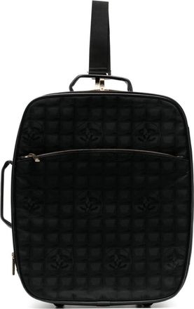 Chanel Choco Bar travel bag - women - Cotton - One Size - Black