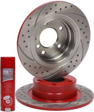 OEM Discos De Freno Traseros 24011003151se-set-ms 2 Piezas