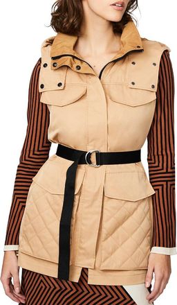 Bernardo Short Vest Coat