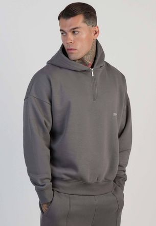 Siksilk Kapuzenpullover SIKSILK Siksilk Kapuzenpullover Graphic Hoodie, Herren, Gr. XL, grau, Obermaterial: 80% Baumwolle CO. 20% Elasthan EL., Pullover Kapuz