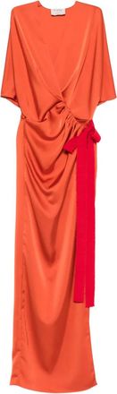 V:PM ATELIER Abito lungo Samantha - Arancione