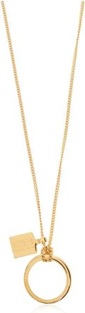 Balenciaga Necklaces, unisex, Yellow, Size: ONE SIZE Pendant Necklace