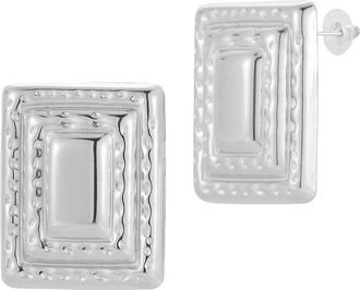 Glaze Jewelry Silver Plated Earrings