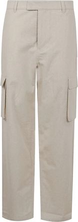 Daily Paper Clothing Mujer, Pantalones, Beige, Talla: L