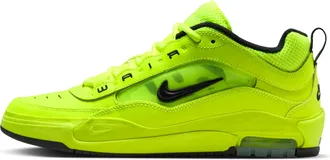 Nike Mens Air Max Ishod Premium Skate Shoes in Yellow | IB6212-701