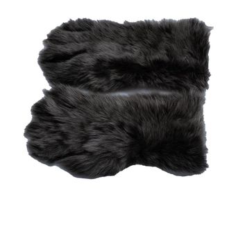 Bottega Veneta Pre-owned Womens grey shearling gloves Leather - One Size