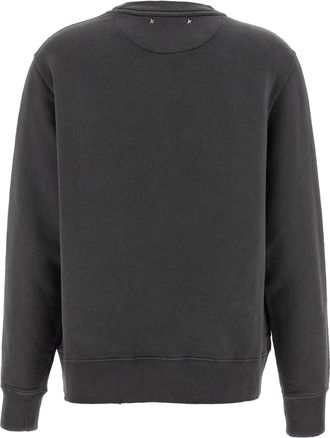 Golden Goose Womens Gray Cotton Sweatshirt Clothing