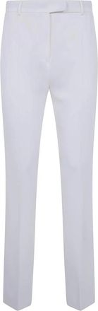 Max Mara Pantalones Largos Jerta - Trousers - Mujer - Blanco - M