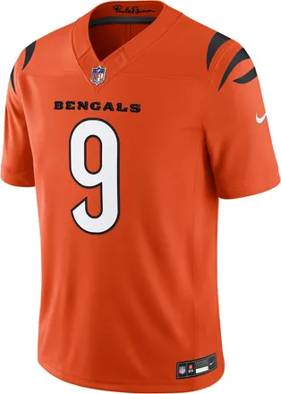 Nike Joe Burrow Cincinnati Bengals Nike Mens Dri-FIT NFL Limited Jersey in Orange | 37NMCGLA9AF-UYV