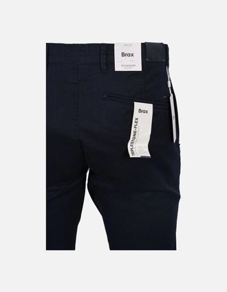 Brax Mens Brax Silvio Cotton Chino Navy - Size: 34