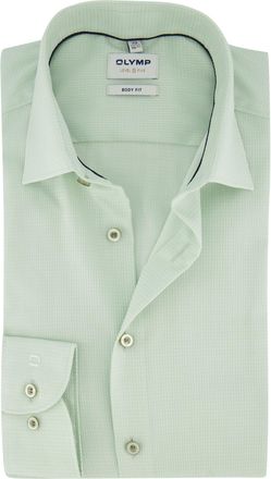 Olymp Overhemd Olymp groen slim fit