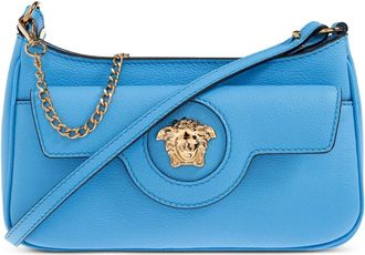 Versace Borsa a spalla La Medusa mini - Blu