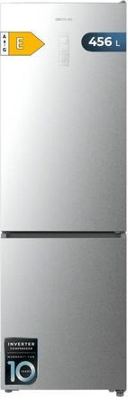 Cecotec Refrigerador Cecotec Bolero Coolmarket Combinado Acero 456 Litros