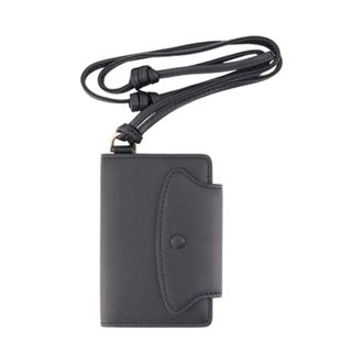 Ami Mimi Notitieboekhouder - unisex - Accessoires - Zwart - Maat: ONE Size Leer