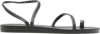 Ancient Greek Sandals Glitter-detailed Single-toe Flip Flops