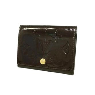Louis Vuitton Pre-owned Visitekaartjeshouder - Dames - Pre-owned - Bruin - Maat: ONE Size Leer